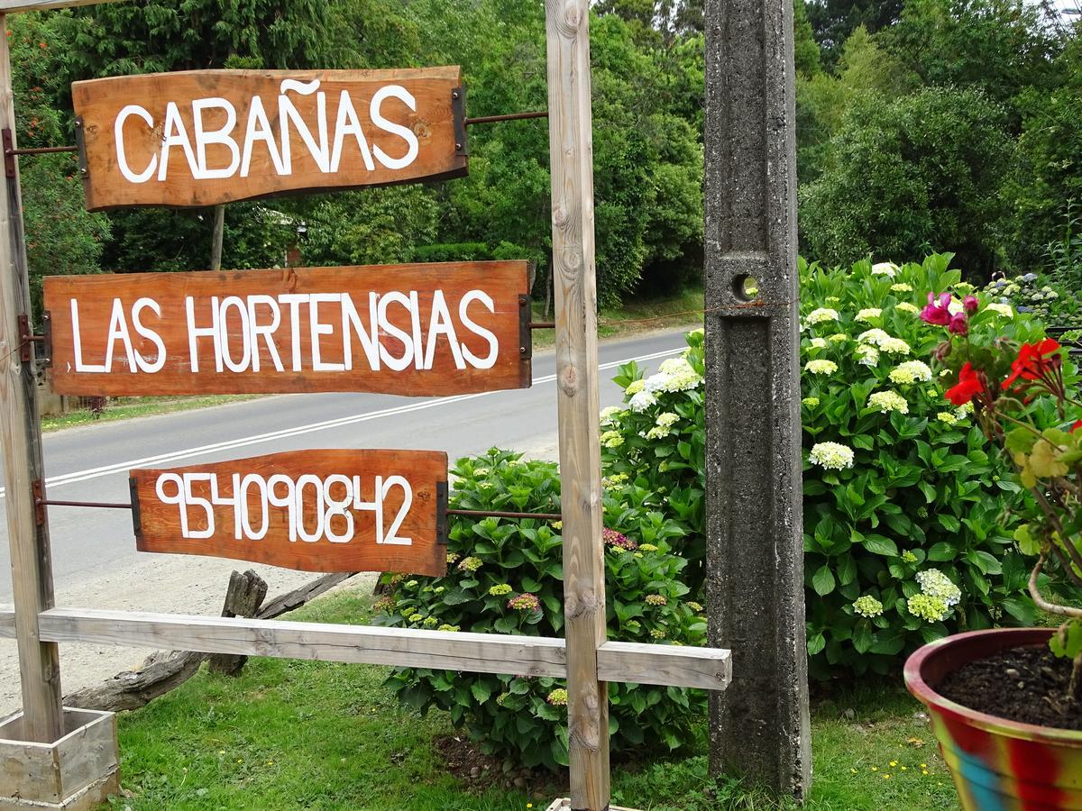 Cabanas Las Hortensias Hotel Niebla Bagian luar foto